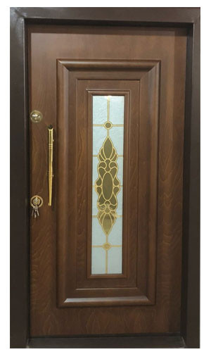 تصویر نمای بیرون درب راست بازشو