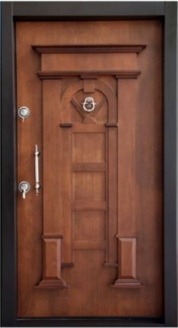 تصویر نمای بیرون درب راست بازشو