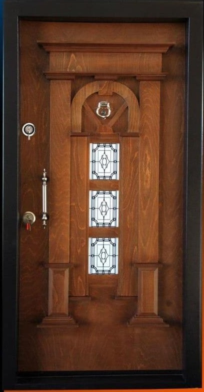 تصویر نمای بیرون درب راست بازشو