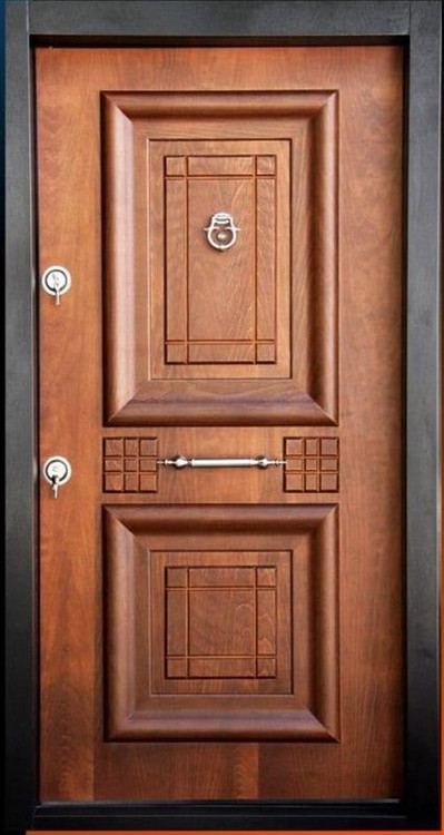 تصویر نمای بیرون درب راست بازشو