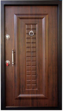 درب ضد سرقت ونوس پی وی سی راست بازشو