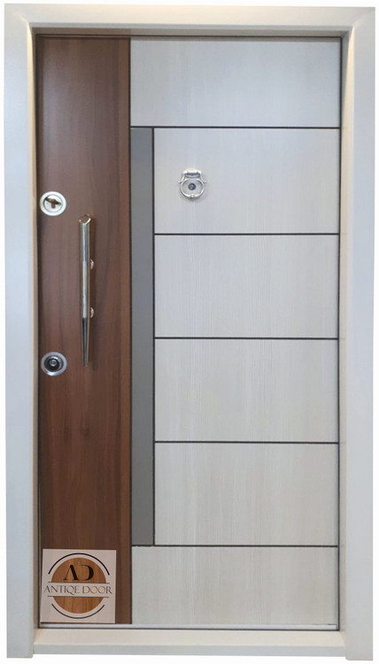 تصویر نمای بیرون درب راست بازشو