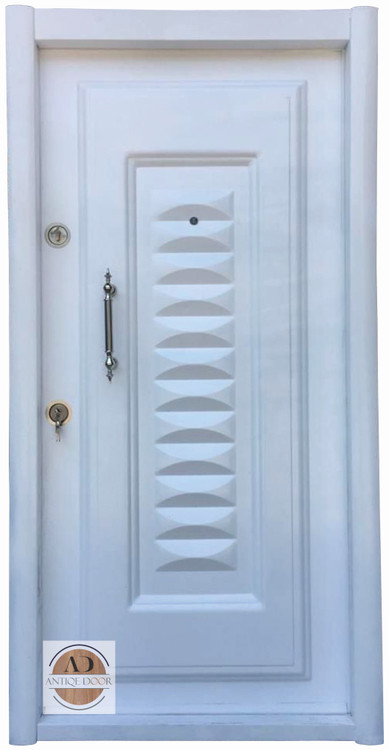 درب ضد سرقت روکش فلزی راست بازشو