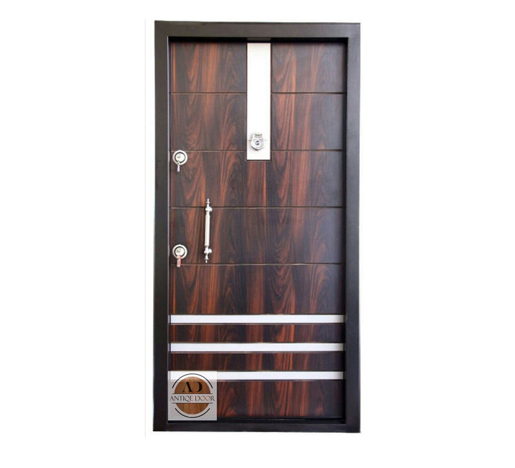 تصویر نمای بیرون درب راست بازشو