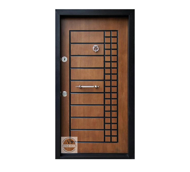 تصویر نمای بیرون درب راست بازشو