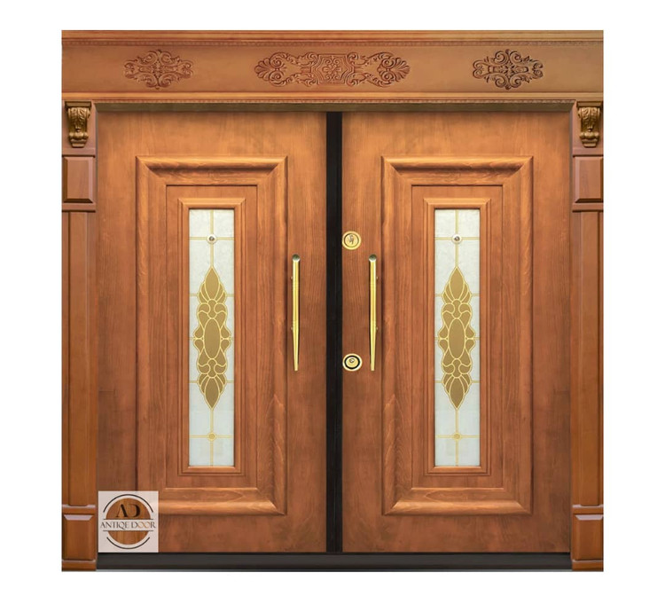 درب ضد سرقت دو لنگه ونوس گلس