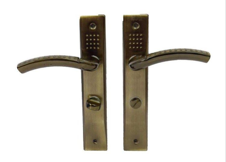 دستگیره درب سرویسی رنگ زیتونی