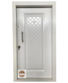 درب ضد سرقت روکش فلزی اطلسی راست بازشو