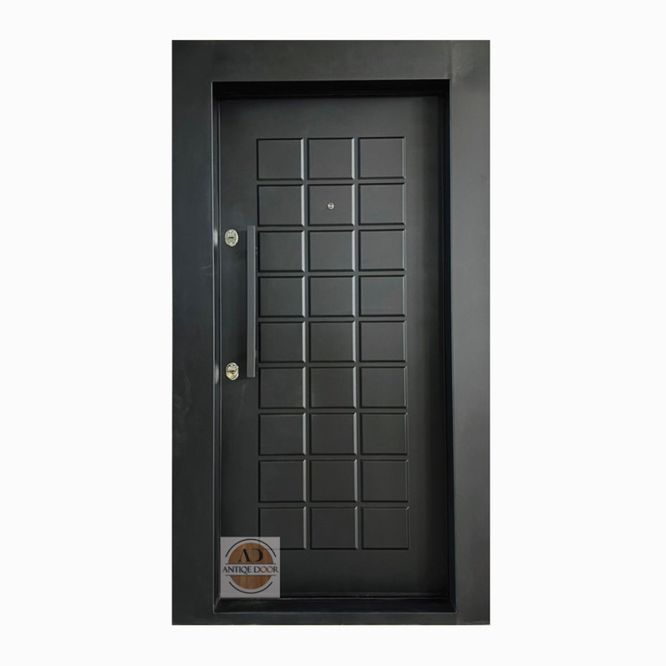 درب ضد سرقت روکش فلزی راست بازشو