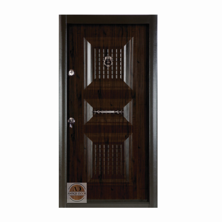 درب ضد سرقت سه قاب برجسته نوین راست بازشو