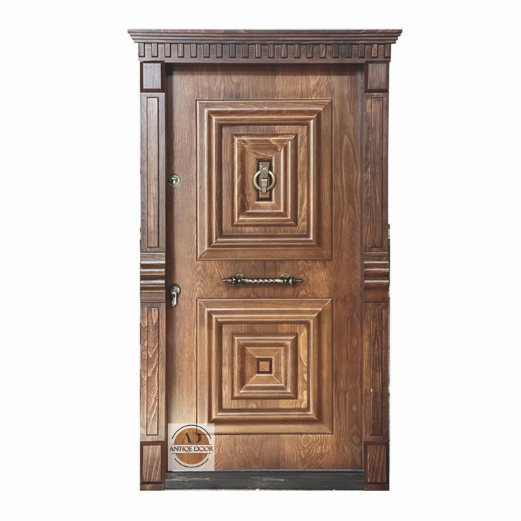 درب ضد سرقت دوقاب ونوس روکش راش راست بازشو