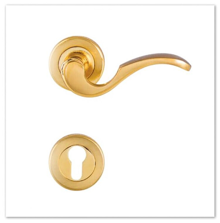 دستگیره روزت درب طلایی