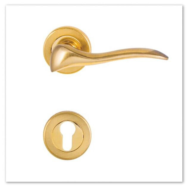 دستگیره روزت درب طلایی