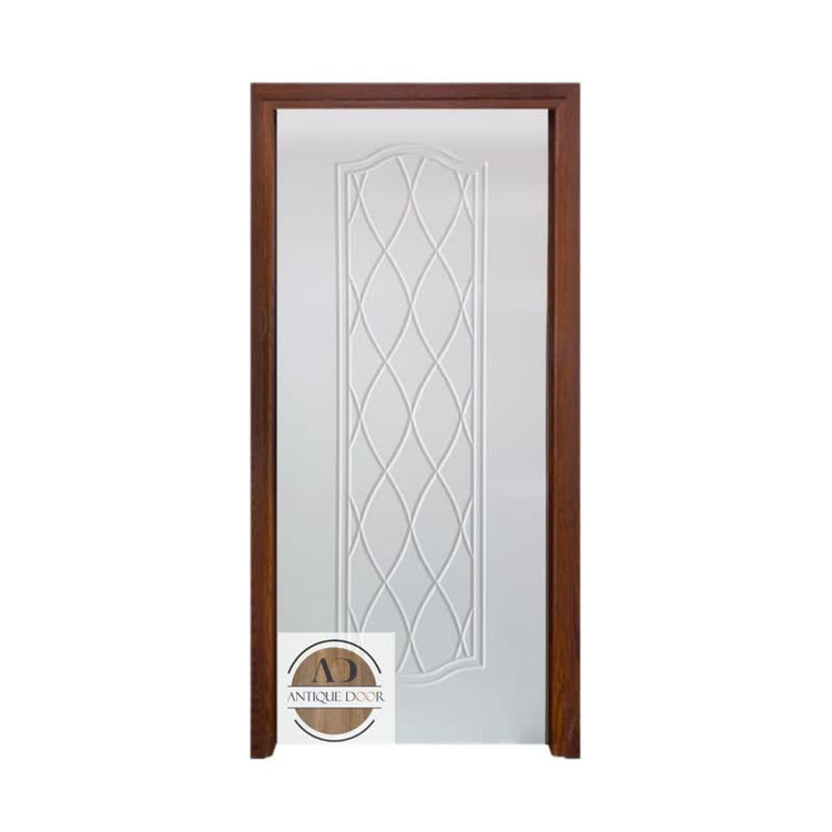 درب اتاقی MDF با روکش پی وی سی مدل K143