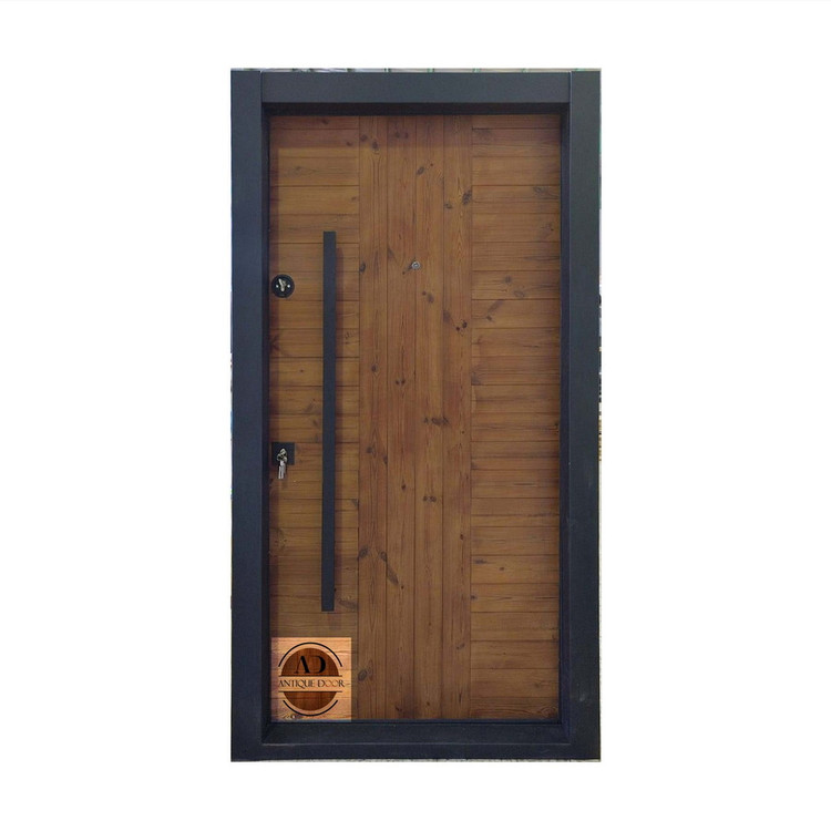 درب ضد سرقت ترمو وود مدل آلفا راست بازشو