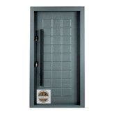 روکش فلزی مدل 27 قاب طوسی راست بازشو