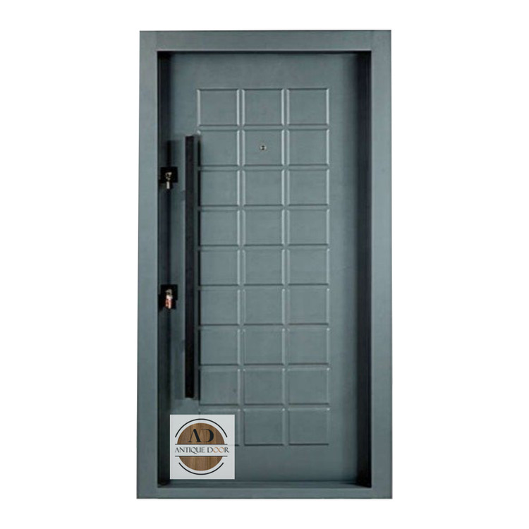 روکش فلزی مدل 27 قاب طوسی راست بازشو