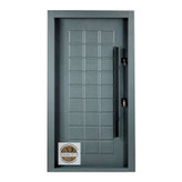 روکش فلزی مدل 27 قاب طوسی چپ بازشو