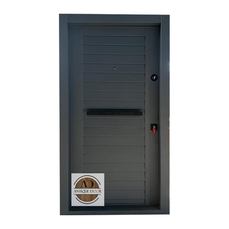 درب ضد سرقت روکش فلزی مدل مرصاد چپ بازشو