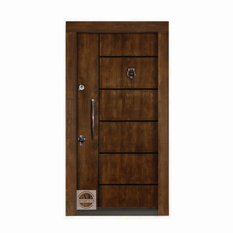 درب ضد سرقت مدل میلانو روکش راش راست بازشو