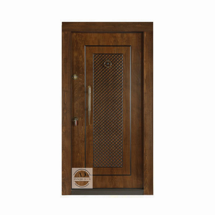 درب ضد سرقت اطلسی روکش راش راست بازشو