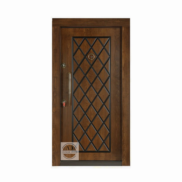 درب ضد سرقت لوزی سی ان سی روکش راش راست بازشو