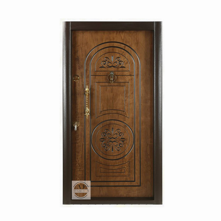 درب ضد سرقت محراب سی ان سی روکش راش راست بازشو