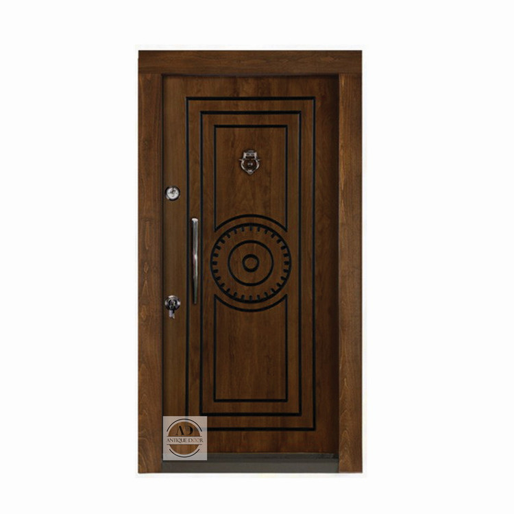 درب ضد سرقت مدل ورساچ سی ان سی روکش راش راست بازشو