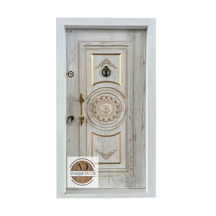 درب ضد سرقت مدل دراج روکش بلوط راست بازشو