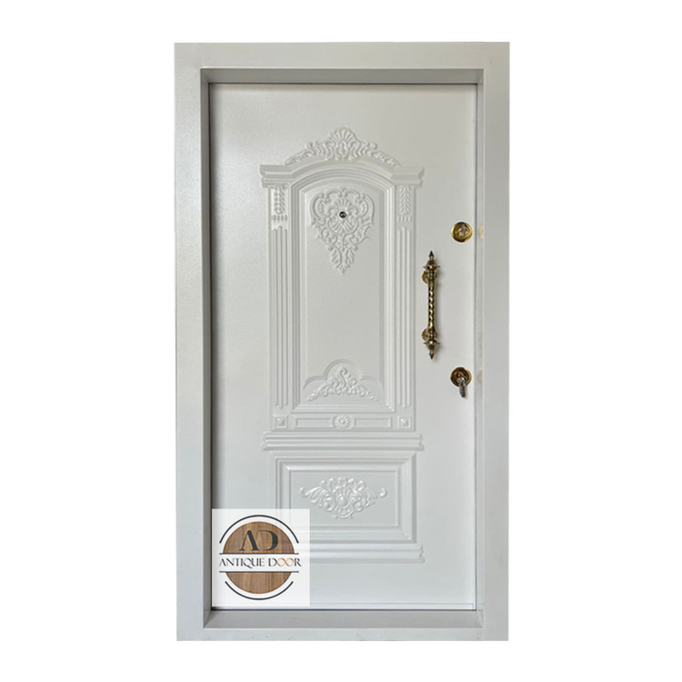 درب ضد سرقت روکش فلزی پلازا چپ بازشو