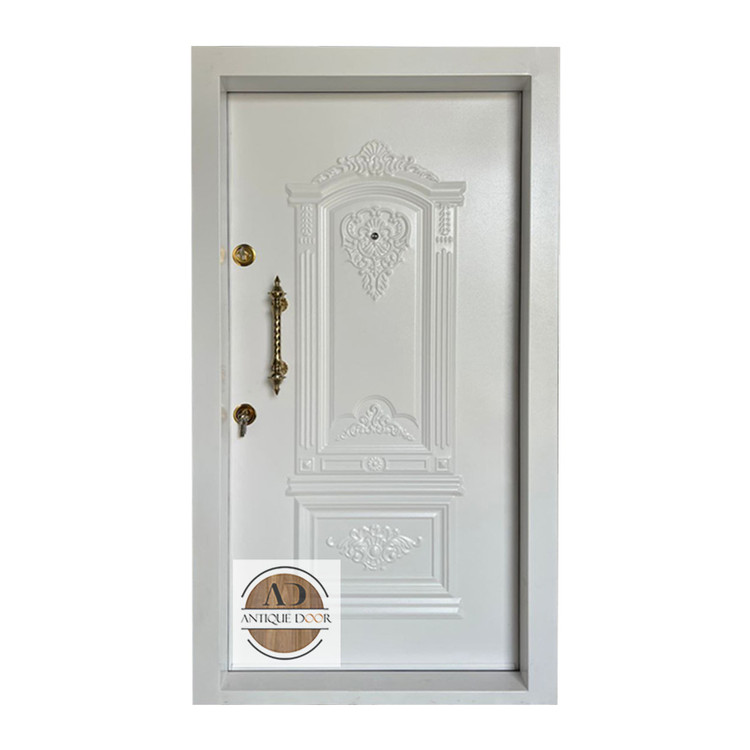 درب ضد سرقت روکش فلزی پلازا راست بازشو