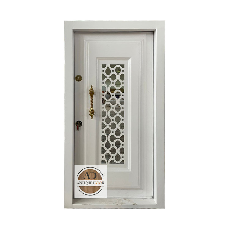 درب ضد سرقت روکش فلز ونوس گلس راست بازشو