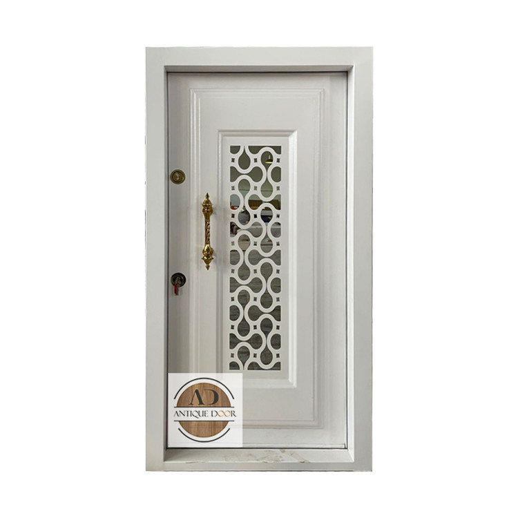 درب ضد سرقت روکش فلز ونوس گلس راست بازشو