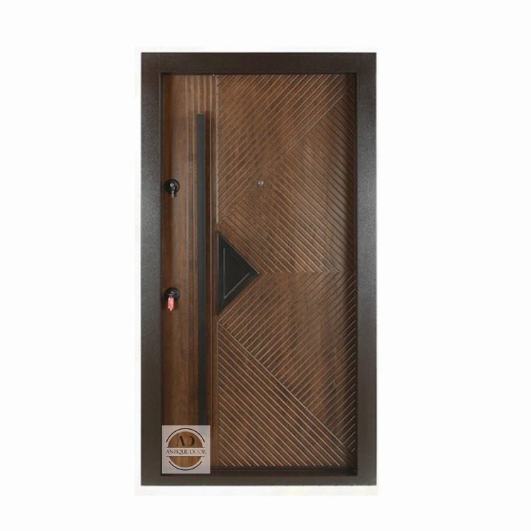 درب ضد سرقت مدل کارینا روکش راش راست بازشو