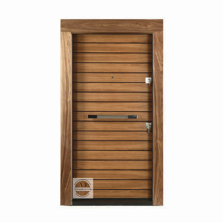 درب ضد سرقت مدل آرتا روکش گردو چپ بازشو