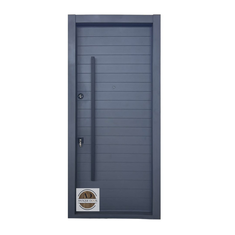 درب ضد سرقت روکش فلزی آرتا طوسی راست بازشو