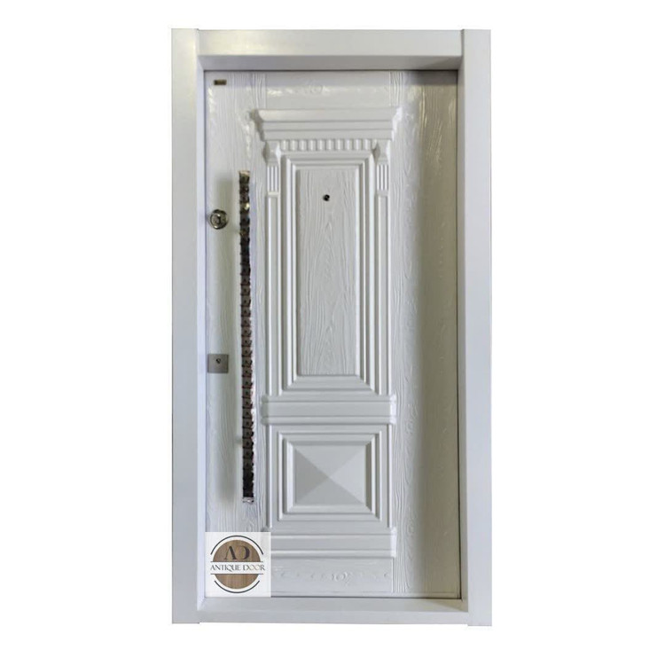 درب ضد سرقت روکش فلزی مدل تارا سفید