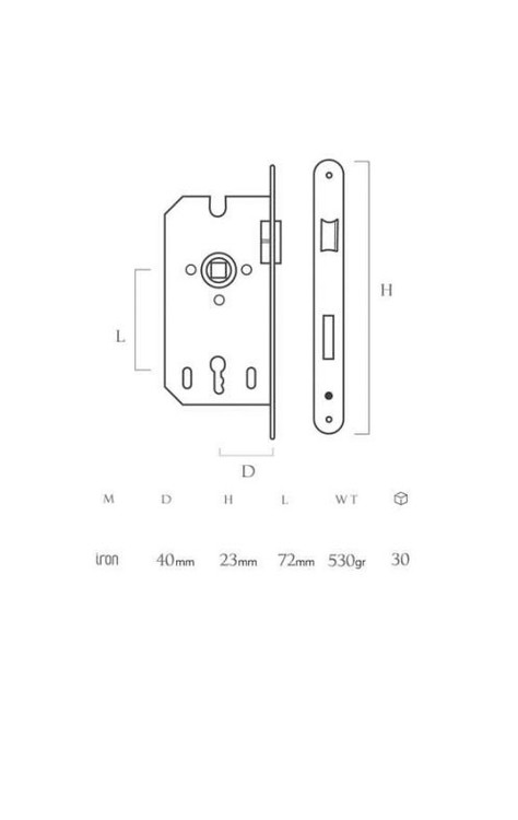 شماتیک قفل پهن کلیدی کلون