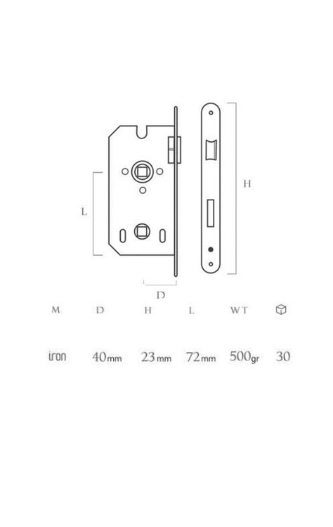 شماتیک قفل پهن سرویسی کلون
