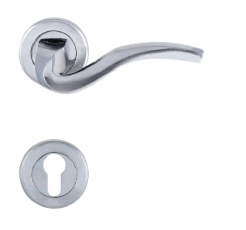 دستگیره رزت کد 575 کروم خش دار