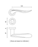 شماتیک دستگیره رزت کد 1800R ایران