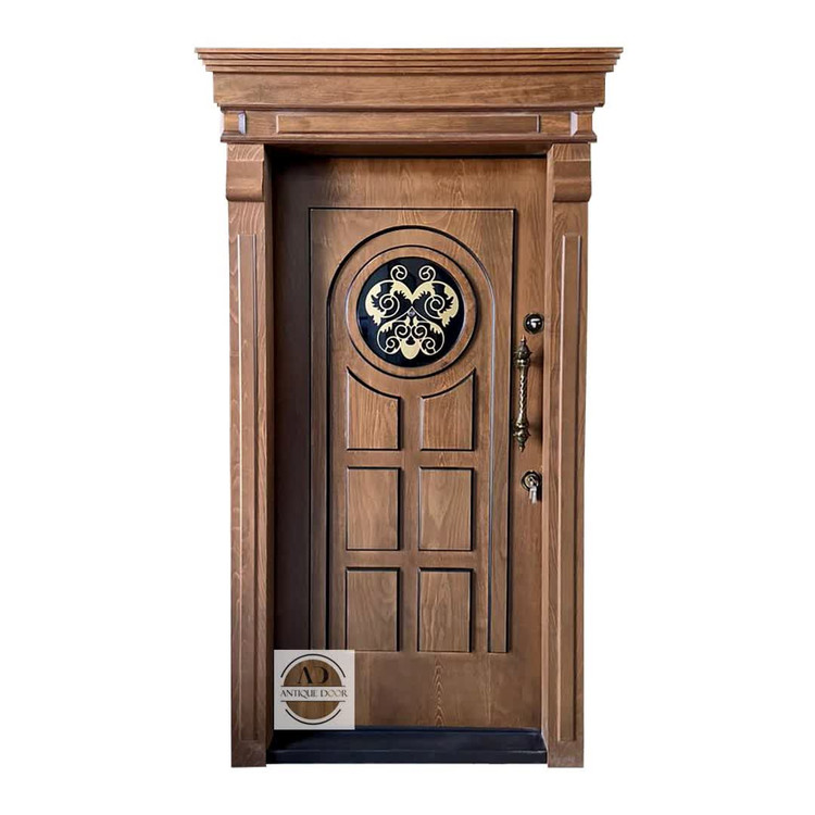 درب ضد سرقت مدل توسکا روکش راش چپ بازشو