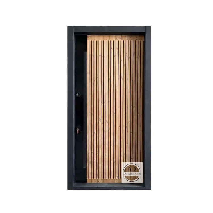 درب ضد سرقت مدل سویل برجسته ترمو و کامپوزیت راست بازشو