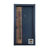 درب ضد سرقت مدل متین دودی راست بازشو