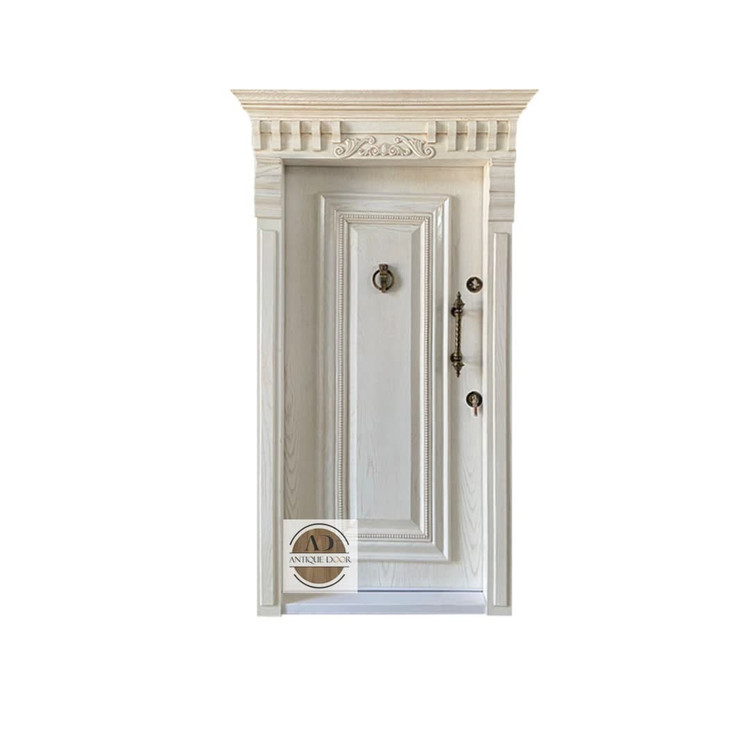 درب ضد سرقت مدل تک قاب روکش بلوط چپ بازشو