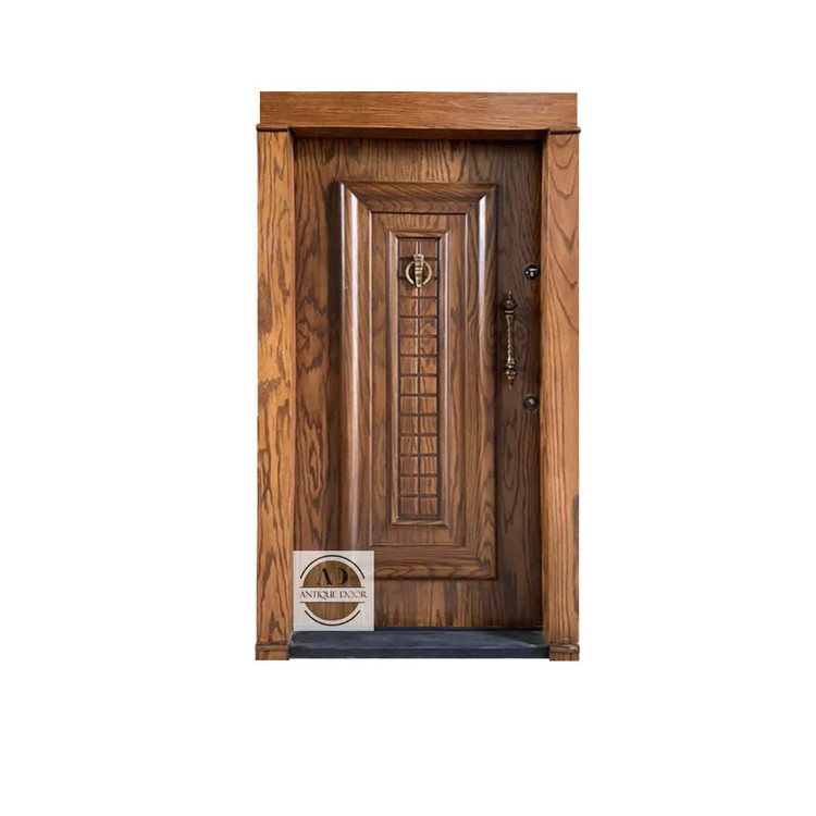 درب ضد سرقت ونوس روکش بلوط چپ بازشو 1