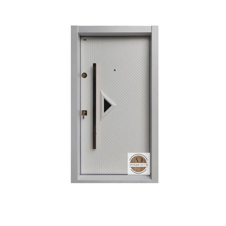 درب ضد سرقت مدل کارینا سفید راست بازشو