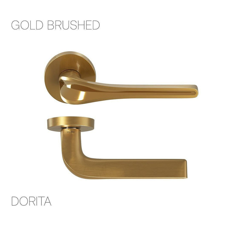 دستگیره رزت مدل دریتا طلایی