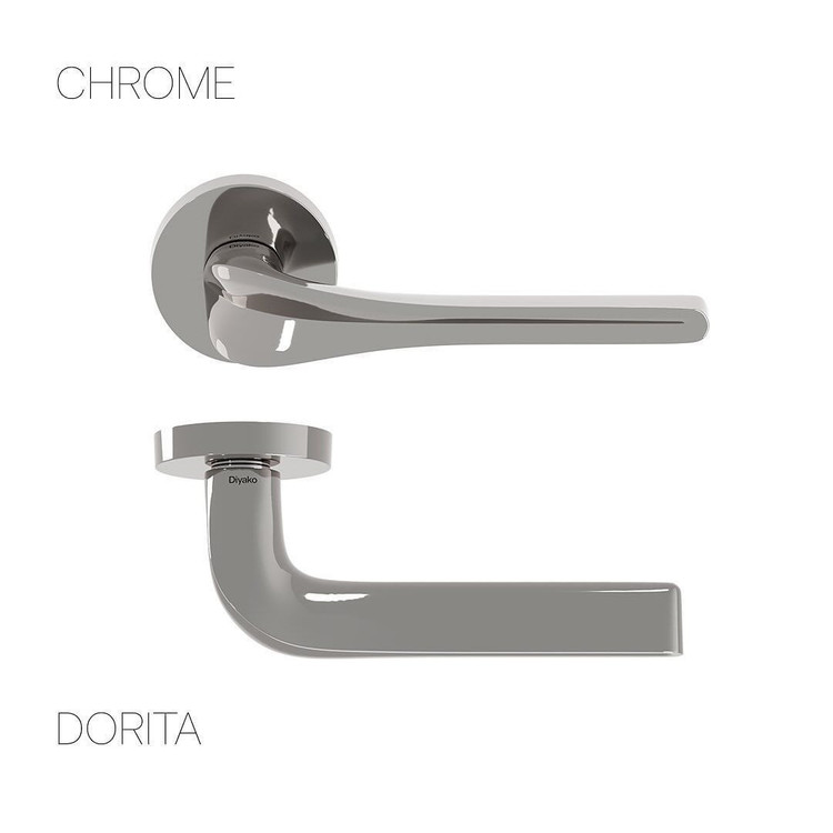 دستگیره رزت مدل دریتا کروم