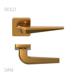 دستگیره رزت مدل دنی طلایی